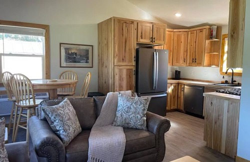 Jim Falls House | Legacy farm waterfront cottage in welcoming Eau Claire with WiFi, AC