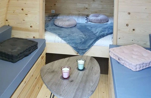 Pruniers-en-Sologne Ski Chalet | Les Atypiques de Sologne - Spa - Zoo de Beauval