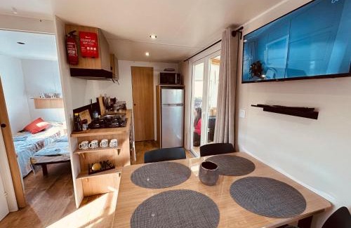 Les Mathes Ski Chalet | Les Charmettes Mobilhome 2 ch Climatisé - Terrasse fermée - Locsweethome