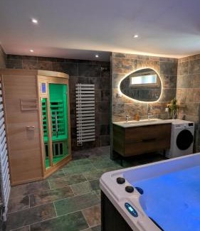 Aillon-le-Vieux Apartment | Les Crocus Oasis de bien etre avec SPA et SAUNA