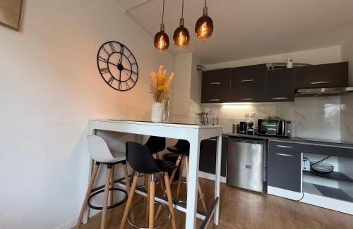 Vitry-sur-Seine Apartment | LES DUNES Studio Ideal couple,solo,famille&pro