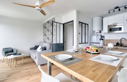 Saint-Cast-le-Guildo Apartment | Les Ebihens - Studio + chambre indépendante les pieds dans l’eau