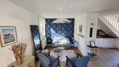 Saint-Leu Apartment | Les Hortensias Roses Duplex