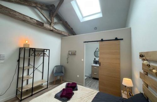 Avanton Bed & Breakfast | Les Iris - Chambre Chêne - petit déjeuner