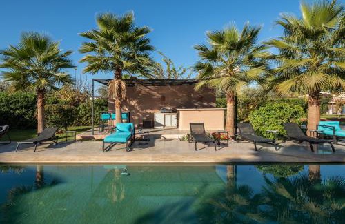 Oulad Hassoune Villa | Les Iris - Peaceful villa with heated private pool & hammam