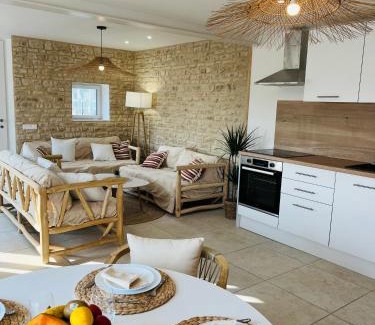 Ecrosnes Villa | Les maisons de Giroudet & SPA - Petite villa de campagne 5 chambres