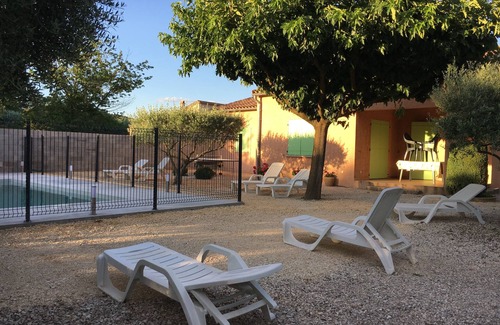 Sampzon Villa | Les Muscats Ardèche private fenced pool air-conditioned quiet area countryside