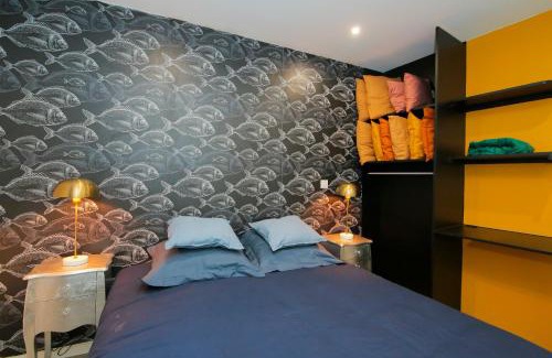 Saint-Roch - Badouillere - Chavanelle Apartment | Les Poissons, T2 hypercentre chic et cosy, Wifi par SOVALFI