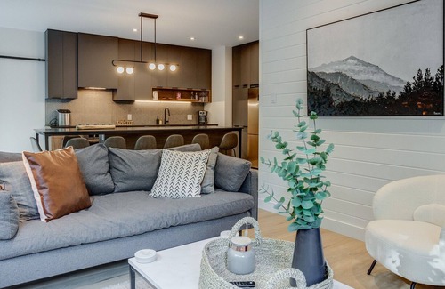 Orford Apartment | Les Repères # 222 - Spa, fireplace & swimming pool