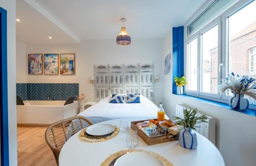 Etaples Apartment | Les Secrets de la Baie - l'Archipel - cocon bien-être avec Spa et Sauna