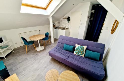 Aulnoye-Aymeries Apartment | Les Studios Proche Gare d'Aulnoy-Aymeries