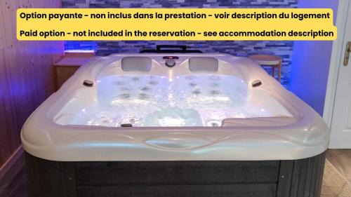 Chaumont Apartment | Les Suites du Jardin - Eden - Option Payante Jacuzzi