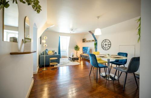 Auxerre Apartment | Les Toits d'Auxerre - Center - Rooftop View