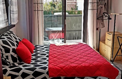 Berck-sur-Mer Apartment | LES VAGUES, terrasse rez-de-ch, parking gratuit, animal bienvenu et tout à pied