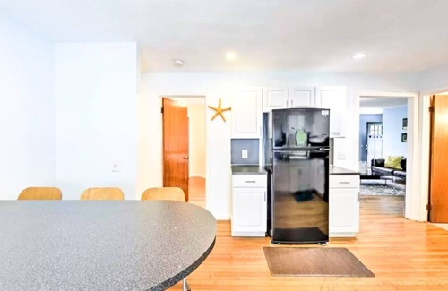 Narragansett House | Less than a mile from the beach, huge family-friendly yard with decking and propane BBQ.