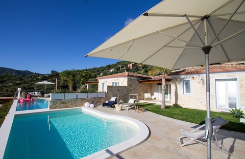 Tertenia Villa | Levante - Magnificent villa with swimming pool and panoramic view of the bay of Foxi Manna