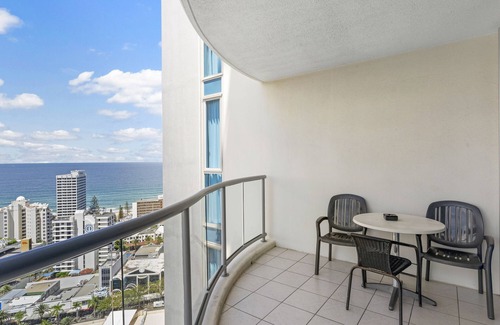 Surfers Paradise Apartment | Level 23 Ocean North Facing 2 Bedroom Apt -CHEVRON