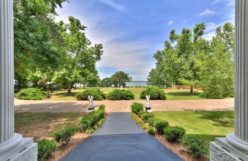 Central Oklahoma City House | Lewcy Manor 17,000 sq ft Mansion on Lake Overholser