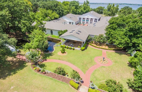 Central Oklahoma City House | Lewcy Manor 17,000 sq ft Mansion on Lake Overholser