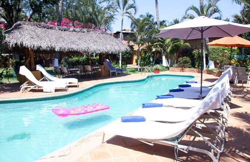 Brisas de Zicatela Apartment | Lg 1 BR apt w/ionization system pool, free yoga classes, gardens, spa service