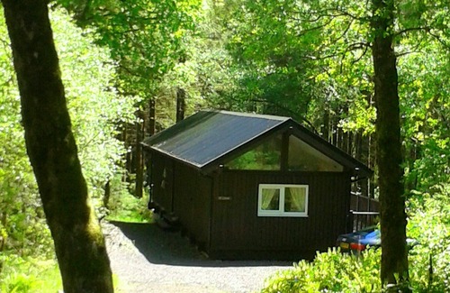 Taynuilt Cabin | LIEVER is a charming log cabin in a beautiful forest location close to Loch Awe