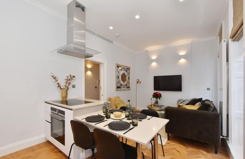 Mayfair Apartment | Light-Filled, Contemporary Retreat near The Ritz