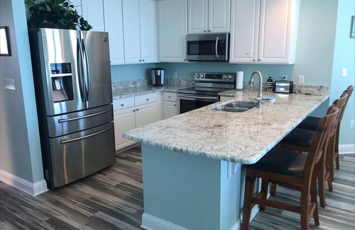 Gulf Shores Condo | Lighthouse 801 Corner Unit Beachfront w HUGE wrap balcony! Book for Aug., Fall!