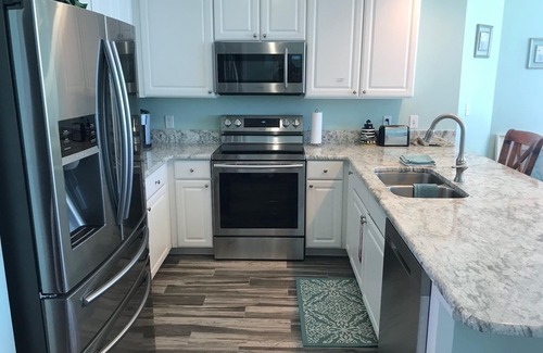 Gulf Shores Condo | Lighthouse 801 Corner Unit Beachfront w HUGE wrap balcony! Book for Aug., Fall!