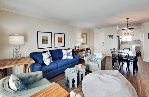 Tybee Island Condo | Lighthouse Point 9C | Top Floor, Bay Views, Pools!