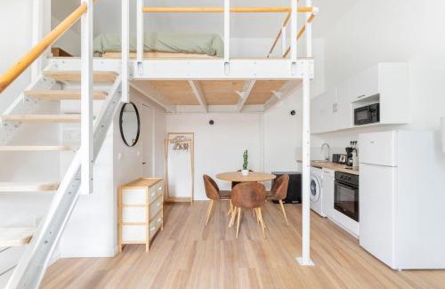Lille-Moulins Apartment | Lille Bel appartement Cosy avec Mezzanine