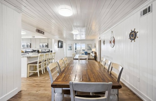 Crescent Beach House | Lily Pad, Ocean Front Home with Outdoor Swimming Pool and Hot Tub