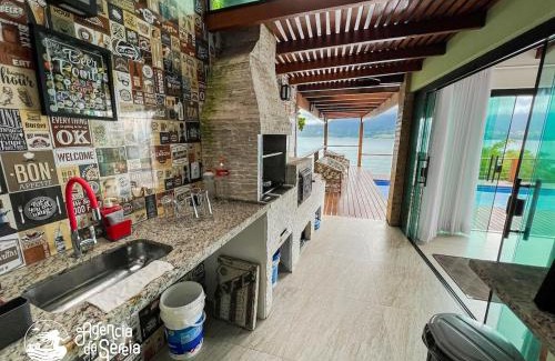 Cambaquara House | Linda casa c/ vista mar à 1km da Ilha das Cabras