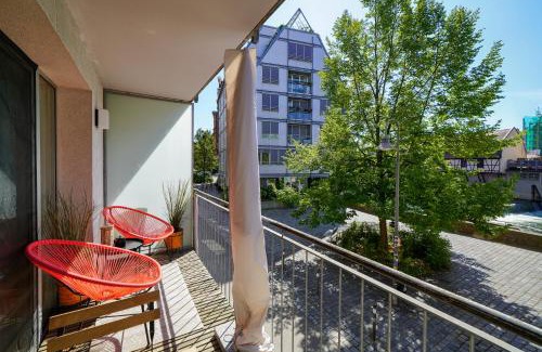 Mitte Apartment | LINDE3 - 10 Minuten in die Altstadt mit Balkon und Pegnitzblick