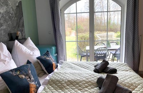 Hohenwarth Apartment | Lindners Hideaways - Gutshof Pine Retreat - In Villa - Terrasse - Garten mit Rehgehege - Frühstück verfügbar - Sauna - SKI - Arber - Osser - bis 5 Pers