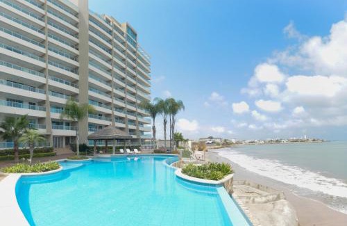 Salinas Apartment | Lindo Departamento al pie de playa Edificio TORRE OCEÁNICA