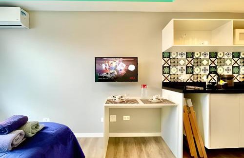 Matriz Apartment | Lindo Estúdio Moderno Com Ar condicionado