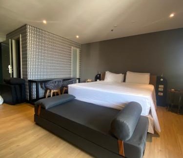 Setor Hoteleiro Norte Apartment | Lindo Flat Part Grand Mercure Varanda aconchegante