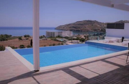 Vlicha Villa | LINDOS RHODES Villa Princess Seaview and Pool