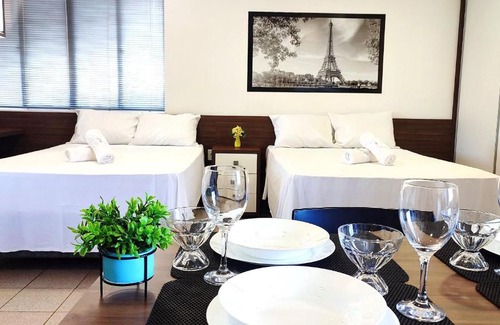 Foz do Iguacu City Centre Apartment | Lindos Studios Centro/Wifi/Garagem