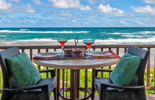 Wainiha Condo | Literally Right On the Beach - 2BR Condo Perfect for Couples & Small Families
