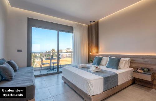 Agia Marina Apartment | Litinakis Studios Sea View & Litinakis Studios Garden View 700 meters away