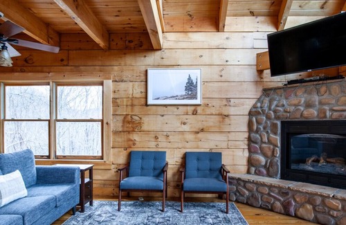 Chalet Village Cabin | Little Cub Retreat Mtn View, Hot Tub, Indoor Pool