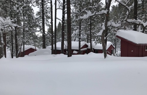 Prescott Cabin | Little Red Cabin In The Prescott Mountains