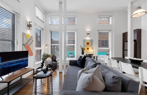 Plateau Mont Royal Apartment | LiV MTL Main-203 Spacious 2BR Suite + Mezzanine