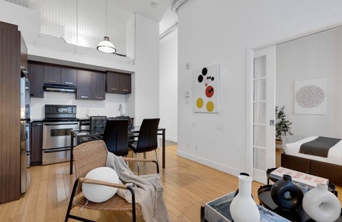 Plateau Mont Royal Apartment | LiV MTL Main-304 Spacious 1BR Suite + Mezzanine