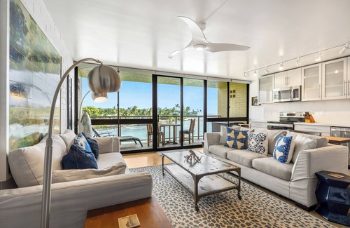 Poipu Condo | Live On the Ocean and Sleep to Surf Sounds in Idyllic Poipu. Trade Winds & AC.n
