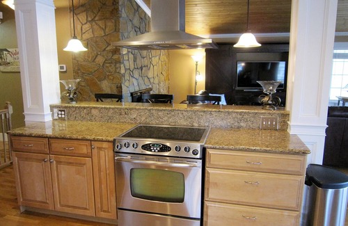 Lacey House | Live the Dream On Long Lake! Boating, Fishing, Swimming Paradise w/Sports Court!