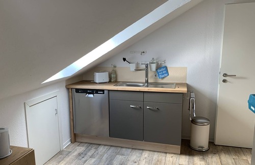 Weener Apartment | Living at the historic port