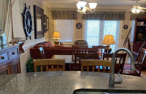 Tybee Island Condo | Living by the Salty Sea - Brass Rails! *No Contact Check-in* Pool! Ocean view!