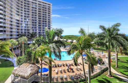 Marco Island Condo | Living on Tropical Island time! 360 views of beach and pool